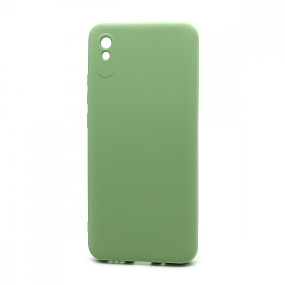 Силиконовый чехол Xiaomi Redmi 9A New Era зеленый