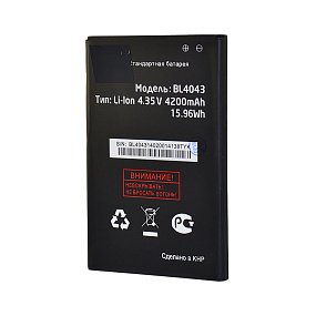 АКБ ORIG для телефона Fly BL4043/IQ4501 Evo Energie 4 тех. упаковка