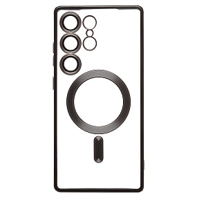 Силиконовый чехол для Samsung S938 Galaxy S25 Ultra SafeMag SM027 черный