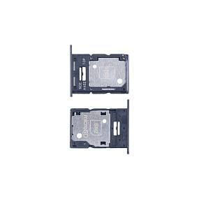 Контейнер SIM Samsung A155F/A156B (A15 4G/A15 5G) Черный