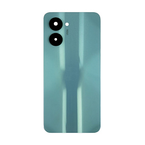 корпус для телефона Realme C33 (RMX3624) Голубой задняя крышка - Премиум
