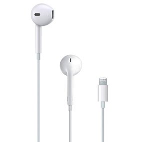 Гарнитура Apple EarPods с разъемом Lightning (белый)