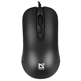 Мышь проводная Defender Classic MB-230 USB черная
