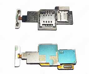 Шлейф LG E730 на разъем SIM/MMC/кнопки громкости
