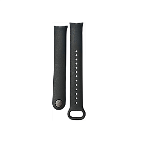 Ремешок силиконовый для браслета Xiaomi Mi Band 8 черный (020)