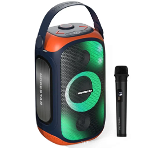 Колонка Hopestar Party 300 (Bluetooth/MicroSD/USB/AUX/Microphone) 80W черный