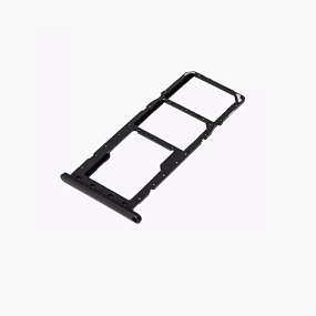 Контейнер SIM Samsung A037F (A03s) Черный