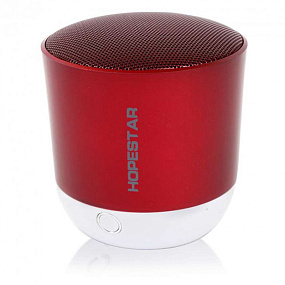 Колонка Hopestar H9 (Bluetooth/MicroSD/USB/FM/AUX) красная