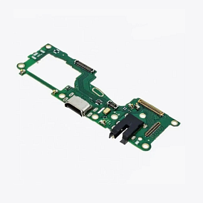 Шлейф OPPO A74 4G (CPH2219) плата на системный разъем/разъем гарнитуры/микрофон
