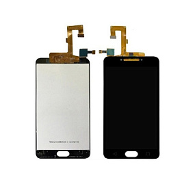 Дисплей для телефона Alcatel OT-5085D (A5 LED) в сборе с тачскрином Черный