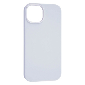 Кейс iPhone 14 Silicone Case без логотипа белый