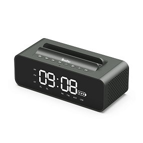 Колонка OneDer V06 (Bluetooth/MicroSD/USB/FM/AUX) серая