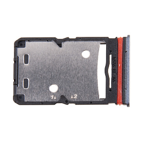Контейнер SIM Infinix Note 12 Pro/12 2023 (X676B/X676C) Серый