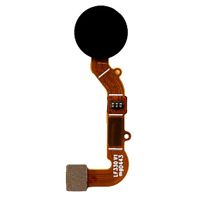 Шлейф Xiaomi Redmi 9 сканер отпечатка пальцев Черный