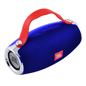 Колонка Charge ZL-04 (Bluetooth/MicroSD/USB/FM/AUX) синяя