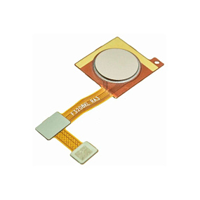 Шлейф Xiaomi Mi 6X/Mi A2 сканер отпечатка пальца Золото (с разбора)