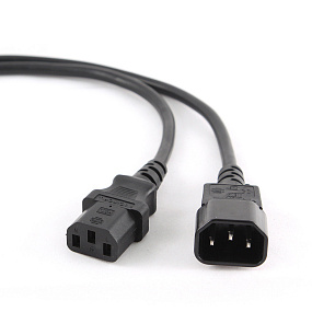 Кабель 220 POWER (папа) - POWER (мама) 220 MONITOR - 3 OEM (компьютер-монитор)