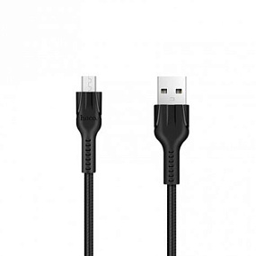 Дата кабель micro USB - USB Hoco U31 1м черный