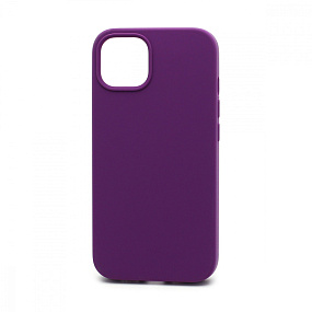 Кейс iPhone 13 Silicone Case без логотипа фиолетовый
