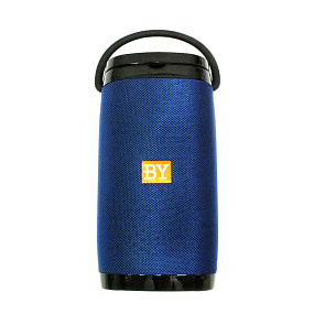 Колонка BY 6650 (Bluetooth/MicroSD/USB/FM/AUX/Microphone) синяя
