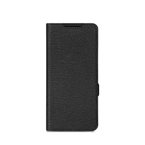 Чехол-книжка DF под кожу Xiaomi Poco M5 черный