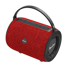 Колонка OneDer V3 (Bluetooth/MicroSD/USB/FM/AUX) красная