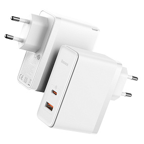 СЗУ-Type-C Baseus GaN5 Pro Fast Charger (CCGP090202) 100W 5A белый