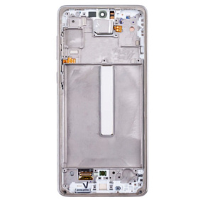 Дисплей для телефона Samsung A736B (A73 5G) модуль Белый - Оригинал