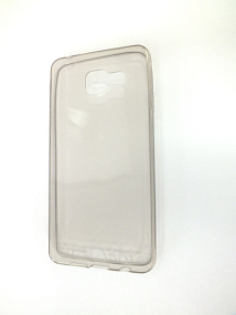 Силиконовый чехол для Samsung A710 Galaxy A7 (2016) прозрачный черный 