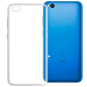 Силиконовый чехол Xiaomi Redmi Go прозрачный
