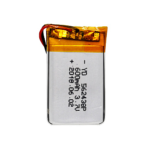 АКБ универсальная 562438p 600 mAh (5.6*24*38 mm)