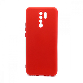 Силиконовый чехол Xiaomi Redmi 9 New Era красный