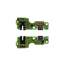 Шлейф Infinix Hot 30i (X669D)/Itel S23 плата на системный разъем/разъем гарнитуры/микрофон - Премиум