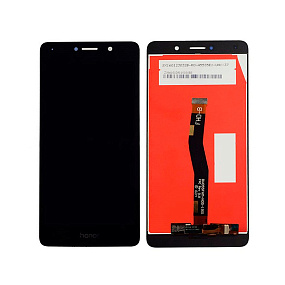 Дисплей для телефона Huawei Honor 6X/GR5 2017 в сборе с тачскрином Черный