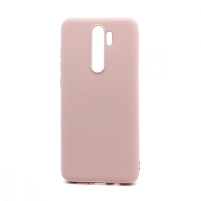 Силиконовый чехол Xiaomi Redmi Note 8 Pro New Era розовый