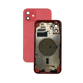 Корпус iPhone 12 Красный Orig fabric