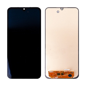 Дисплей для телефона Samsung A155F/A156B (A15 4G/5G) в сборе с тачскрином Черный - (OLED)