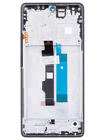 Дисплей для телефона Xiaomi Redmi Note 13 Pro 4G (23117RA68G) модуль Черный - Оригинал