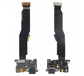 Шлейф Xiaomi Poco F3/Mi 11i  плата на разъем SIM