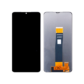 Дисплей для телефона Samsung A047F (A04s) в сборе с тачскрином Черный - Оригинал