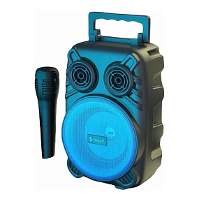 Колонка Celebrat OS-07 (Bluetooth/USB/FM/AUX) 5W черная