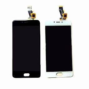 Дисплей для телефона Meizu M3s mini в сборе с тачскрином Белый
