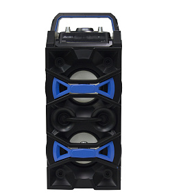 Колонка K15 (Bluetooth/MicroSD/USB/FM/AUX) черная