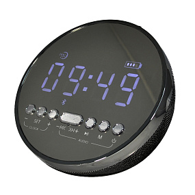 Колонка BY 2280 (Bluetooth/MicroSD/USB/FM/AUX/Microphone) черная