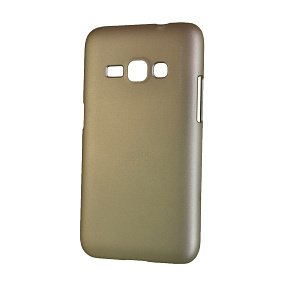 Задняя накладка для Samsung J120 Galaxy J1 (2016) X-Level Metallic серый