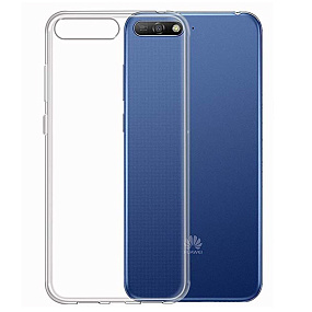 Силиконовый чехол Huawei Honor 8A/Y6 2019 Ultra slim прозрачный