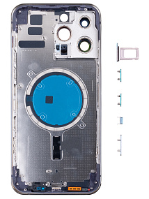 Корпус iPhone 14 Pro Max (1 Sim) Фиолетовый - Премиум