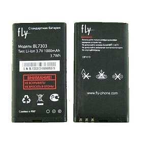 АКБ ORIG для телефона Fly BL7303 TS107 тех. упаковка
