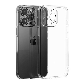 Кейс iPhone 15 Pro Max силикон прозрачный