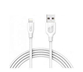 Дата кабель lightning - USB Anker A8122 PowerLine+ 1.8м серый